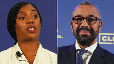 Conservative leadership race: Kemi Badenoch says Tories 'talked right but governed left' as James Cleverly vows to resurrect Rwanda scheme