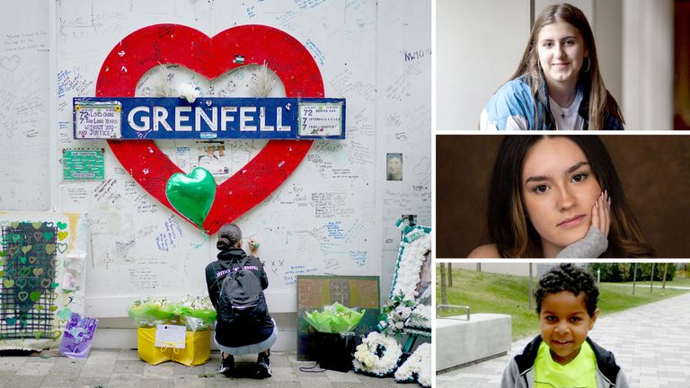 'It could have been me': The Grenfell children who survived the blaze