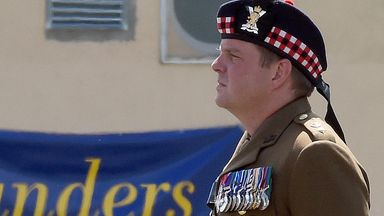 Top army officer James Roddis who carried Prince Philip's coffin given suspended prison sentence for 'unacceptable behaviour'