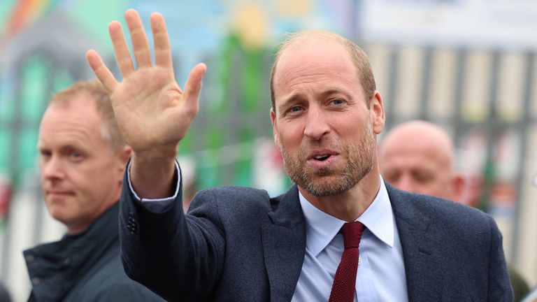 Prince William thanks well-wishers in Carmarthenshire after Kate's cancer treatment update