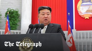 Kim Jong-un warns of ‘exponential’ increase in nuclear arsenal