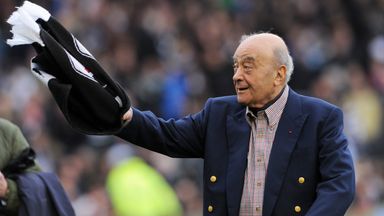 Fulham FC 'deeply troubled' by Mohamed al Fayed allegations as former women's team boss says players were protected