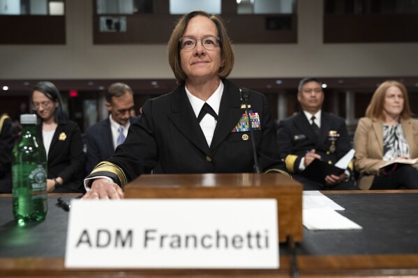 The Navy’s highest-ranking military officer is treated successfully for breast cancer