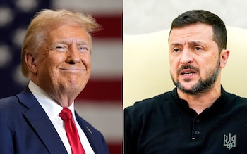 Pictured: Trump publishes Zelensky’s personal message pleading for meeting