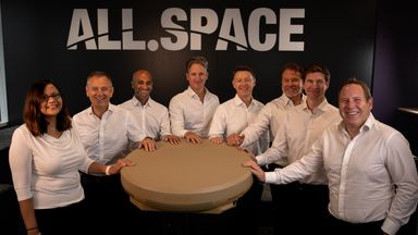 Advanced communications firm ALL.SPACE secures $44m from blue-chip backers