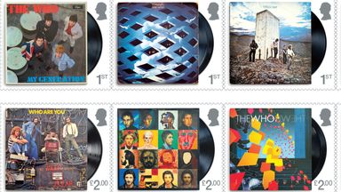 Stamps celebrate 60 years of The Who including iconic album covers