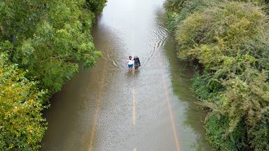 Hurricane Kirk remnants to bring heavy wind and rain to UK